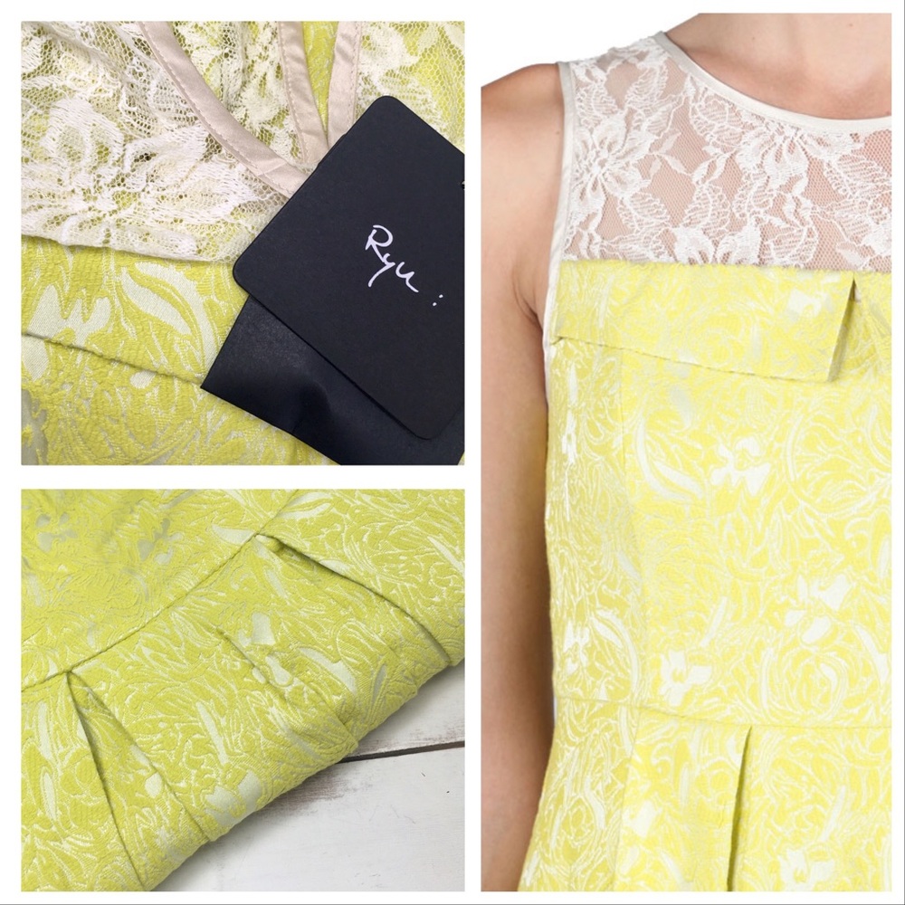 Lolita Lace & Jacquard Mini Dress - Picture 7 of 8
